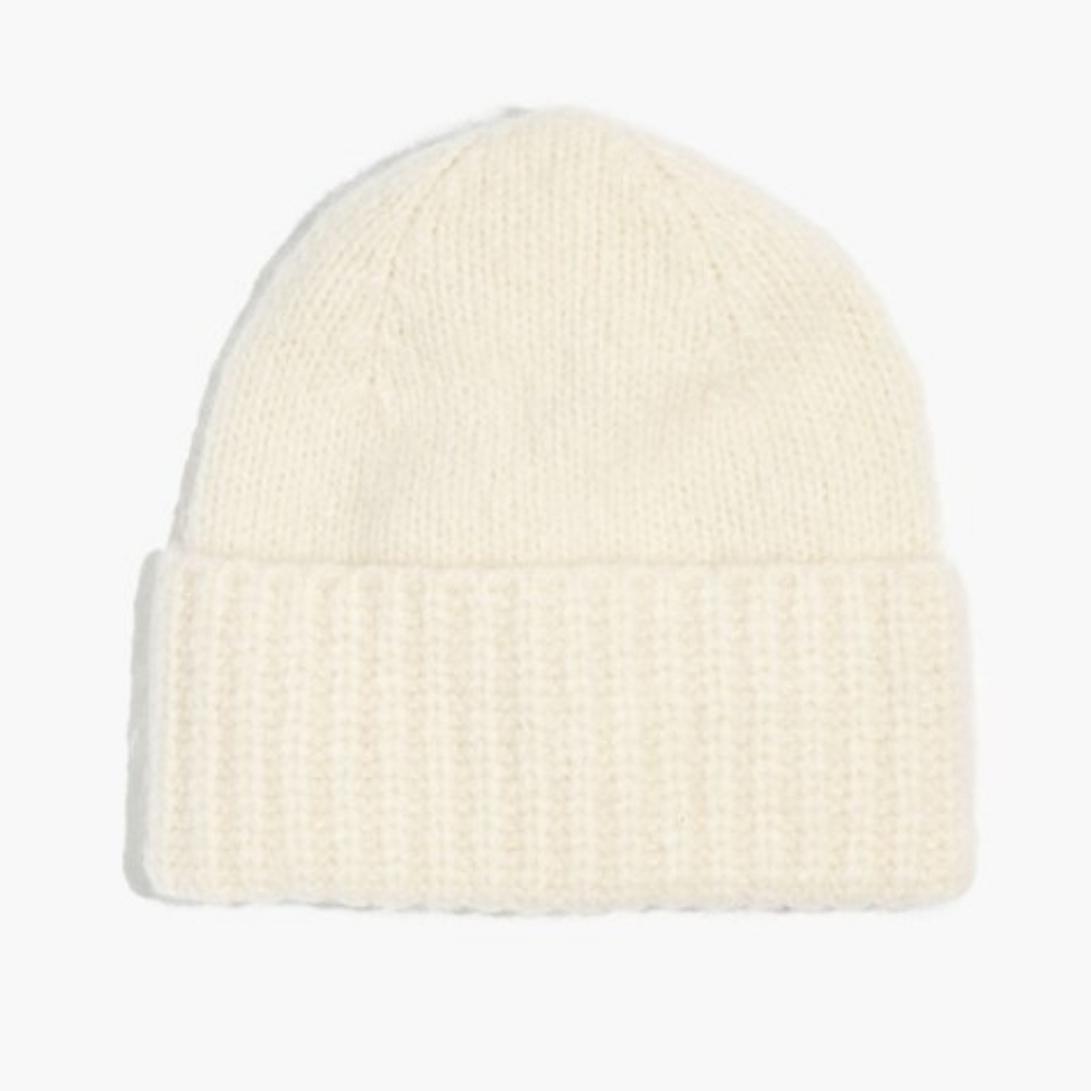Madewell Cream Knit Hat